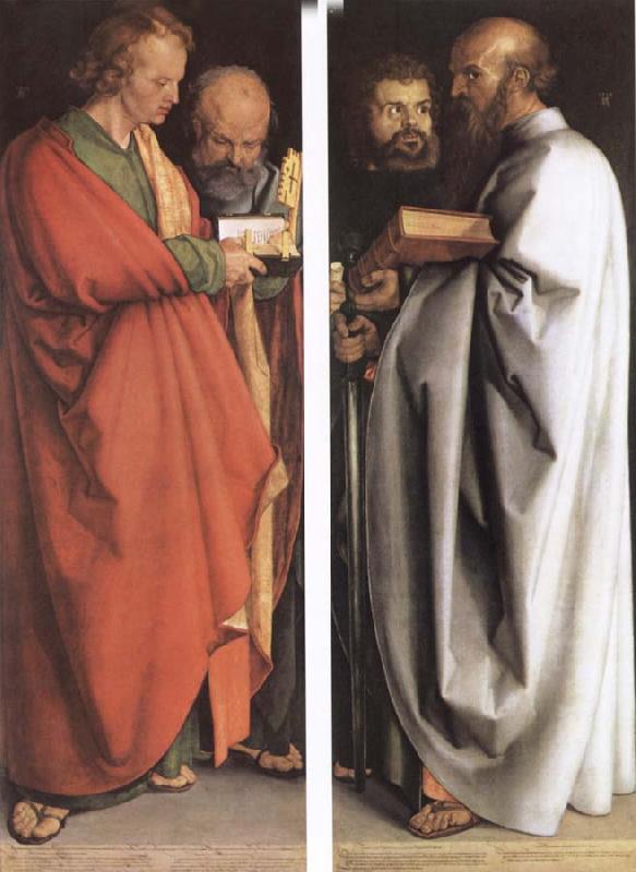 Albrecht Durer The Four Holy Men Sweden oil painting art
